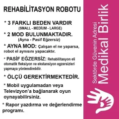 C12 Çift Eldiven Syrebo Oyunlu El Rehabilitasyon Robotu XS S M L XL BEDEN VAR.