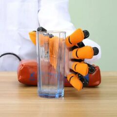 Syrebo Yetişkinler İçin El Rehabilitasyon Robotu C10 Çift Eldiven HER İKİ EL İÇİN VANALI TİP XS S M L XL BEDEN VAR