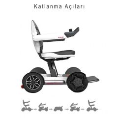 Poylin P210 Robotics Ultra Hafif Katlanabilir Akülü Tekerlekli Sandalye