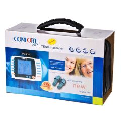 Comfort Plus DM-214 Konuşan 2 Kanallı Tens Cihazı (Terlikli ve Adaptörlü)