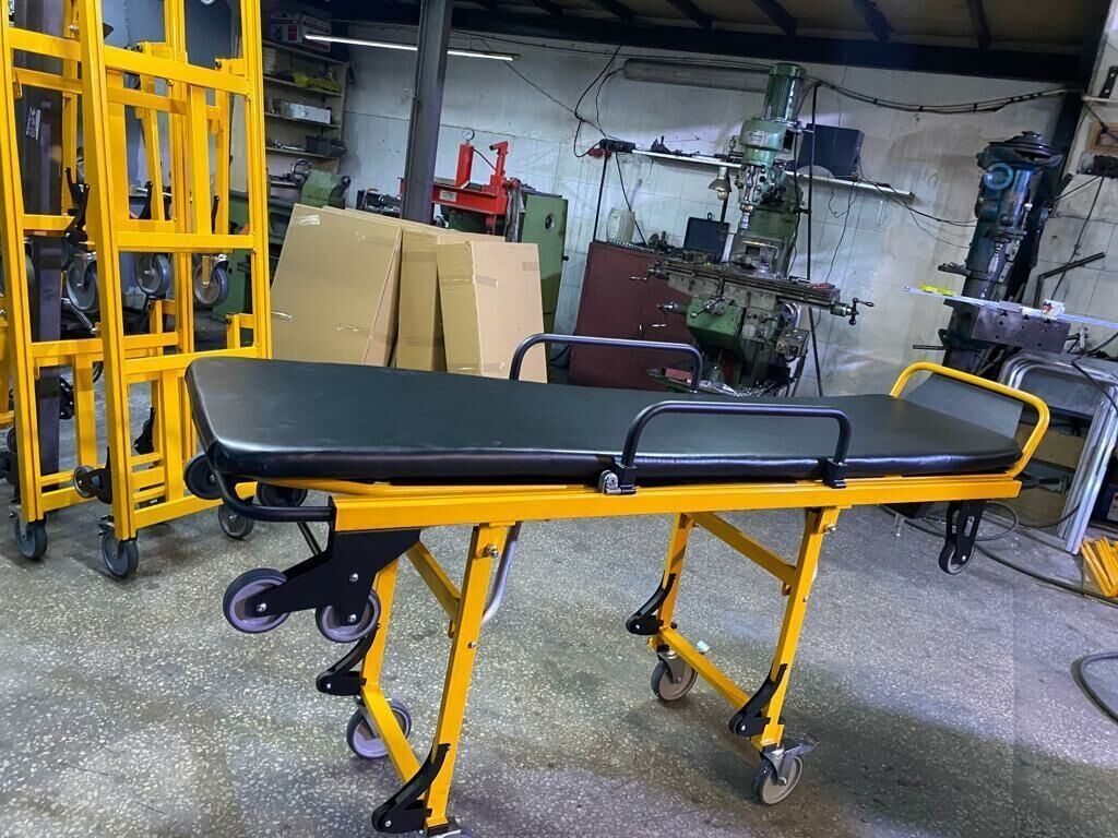 TAGESAN Katlanabilir Tekerlekli Ambulans Sedye