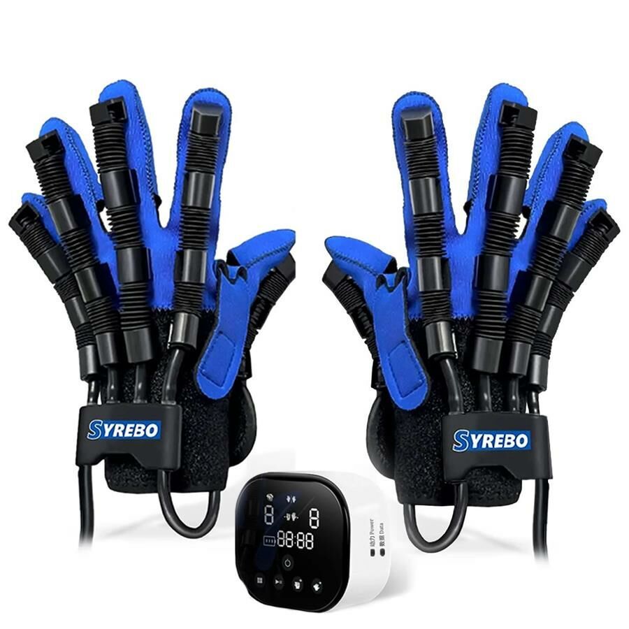 Syrebo Yetişkinler İçin El Rehabilitasyon Robotu C10 Çift Eldiven HER İKİ EL İÇİN
