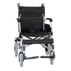 Comfort Plus DM-337 50cm Alüminyum Refakatçi frenli geniş Transfer Tekerlekli Sandalye