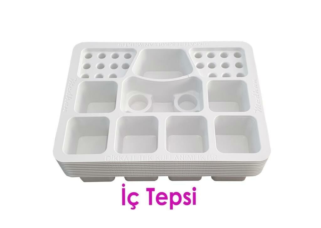 Flebotomi İç Tepsi - 10 Adet - Medkan - TK2121