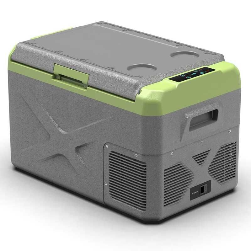 KRAUSTMANN 40 Litre Icepeak Madrid Kompresörlü Buzdolabı - GRİ-YEŞİL
