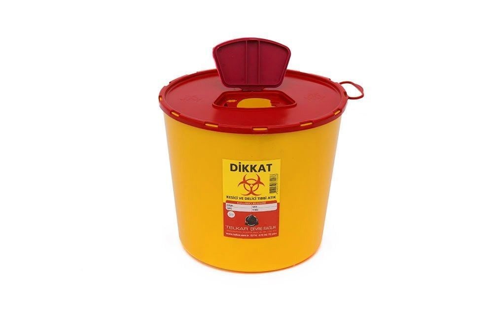 5 Litre Tıbbi Atık Kutusu