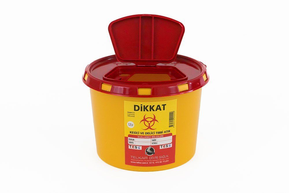 1,2 LT TIBBİ ATIK KUTUSU - TK1012