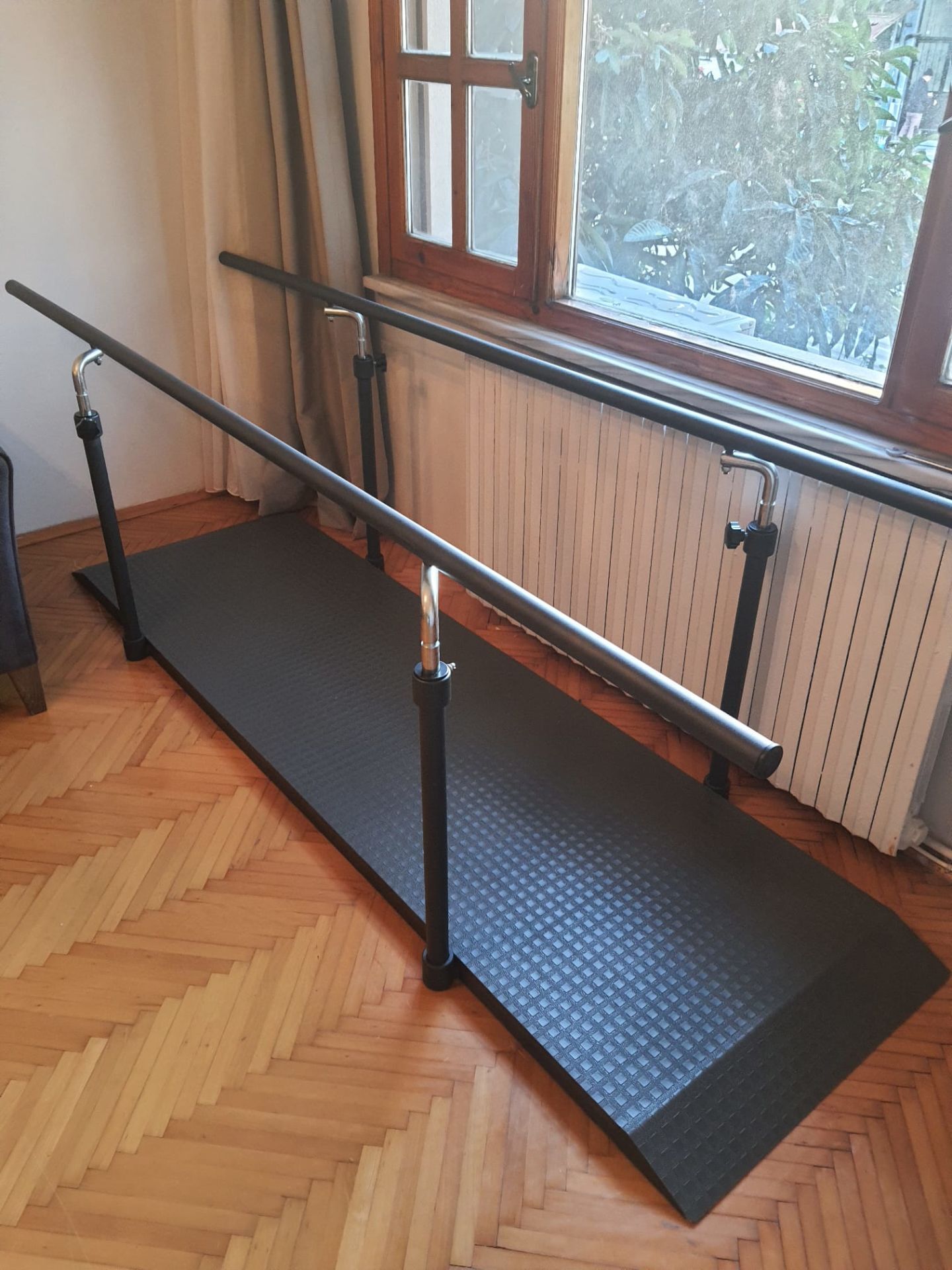 TAGESAN Paralel Bar özel imalat 2,5 metre Yürüme barı Egzersiz Parkuru